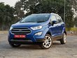 2017 Ford EcoSport petrol AT blue front angle