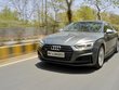 2017 Audi S5 black front angle in action 1
