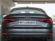 2017 Audi S5 black rear