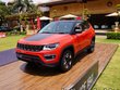 2019 Jeep Compass Trailhawk red front angle left