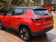 2019 Jeep Compass Trailhawk red rear angle right