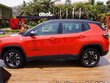 2019 Jeep Compass Trailhawk red side profile