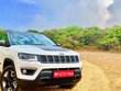 2019 Jeep Compass Trailhawk white front angle