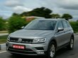 2017 Volkswagen Tiguan silver front angle in action
