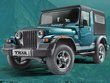 mahindra thar 700 blue exterior