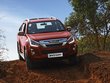 2019 Isuzu D-Max V-Cross red front view