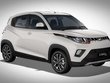 Mahindra KUV100 NXT pearl white