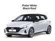 2021 Hyundai i20 Pollar White Black Roof