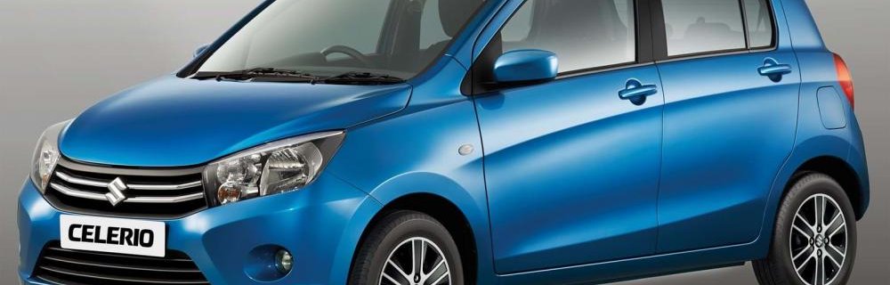 Maruti Suzuki Celerio 2018 light blue colour front look