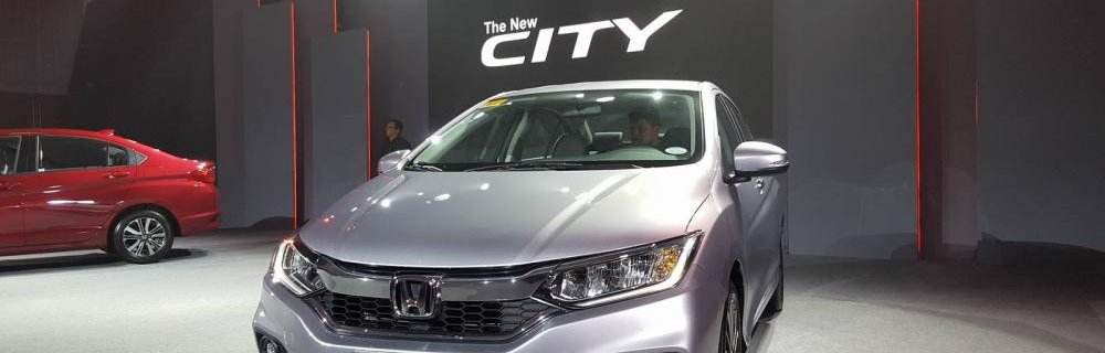 Honda City 2018 silver exterior front look