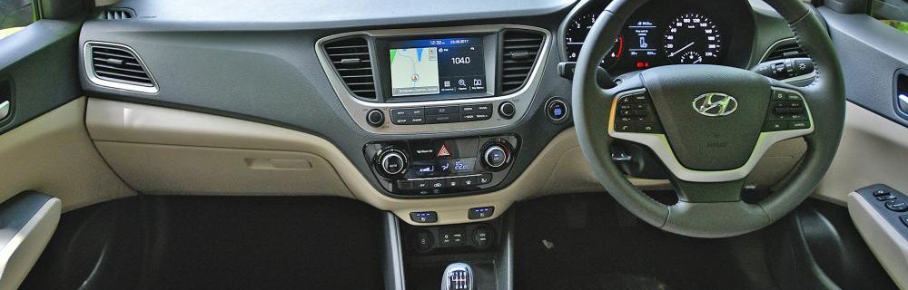 Hyundai Verna 2018 dashboard 