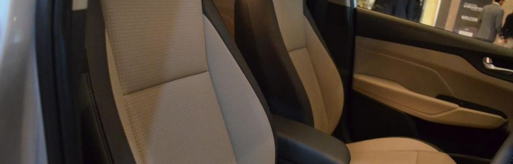 Hyundai Verna 2018 back seats