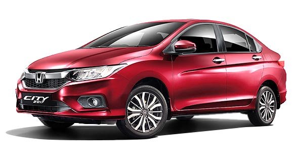 Honda City 2018 Exterior red colour front look