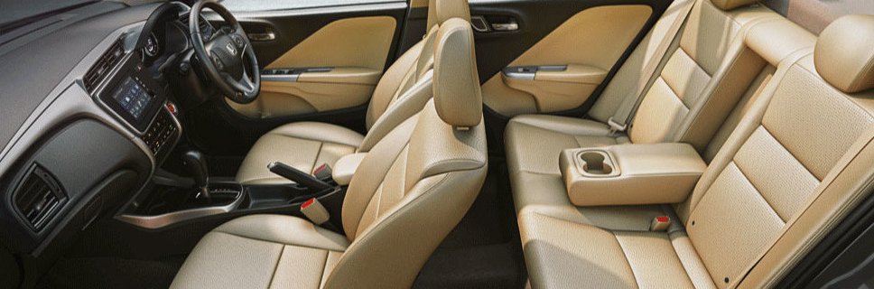 Honda City 2018 interior seats