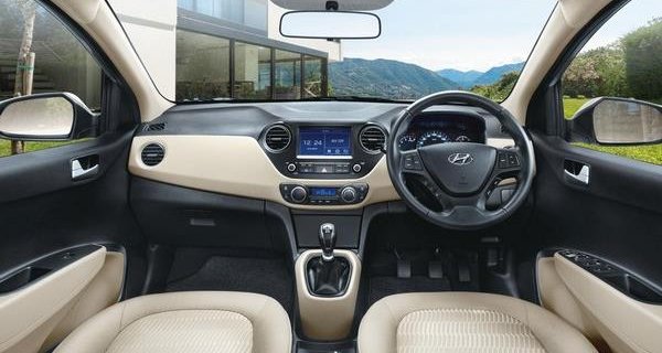 Hyundai Xcent 2018 dashboard 