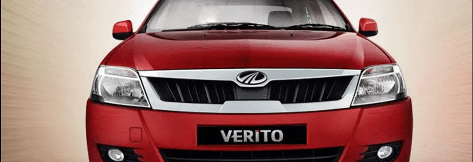 Mahindra Verito 2018 driect  front look red color