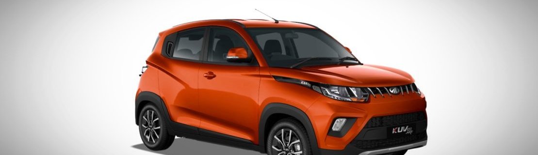 Mahindra KUV100 exterior orange colour