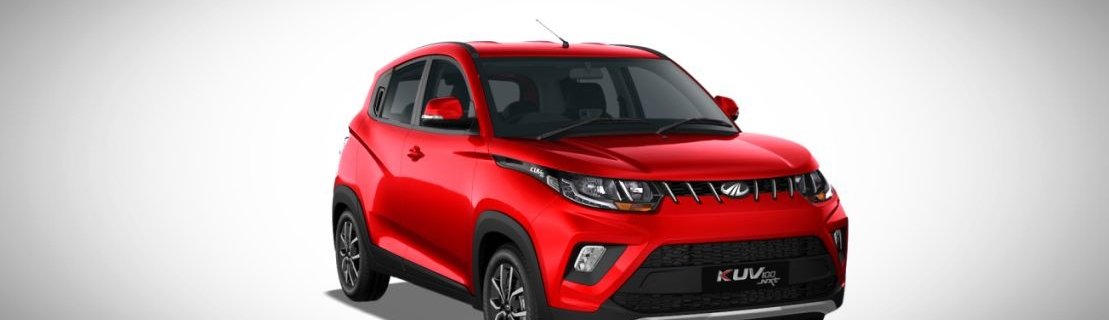 Mahindra KUV100 exterior red colour