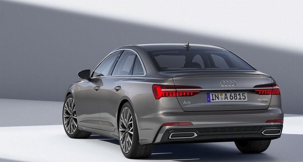 2019 Audi A6 rear view