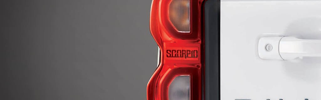 2018 Mahindra Scorpio tail lights