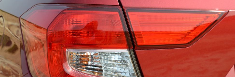 2018 Honda Amaze red tail lamp