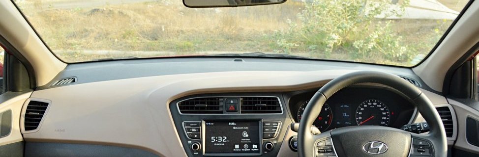 2018 Hyundai Elite i20 interior dashboard