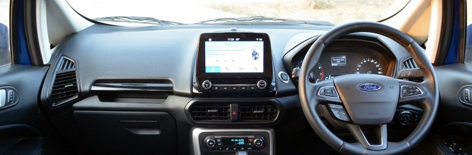 2017 Ford EcoSport petrol AT interior dashboard