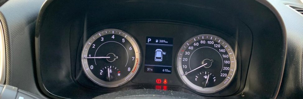 2019 hyundai venue instrument cluster