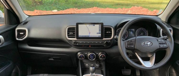 2019 hyundai venue dashboard