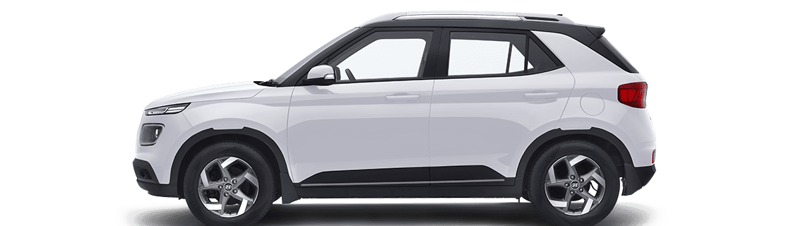 2019 hyundai venue polar white dual tone