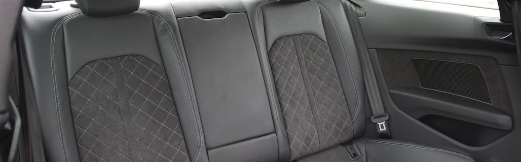 Audi RS5 Coupe rear seats