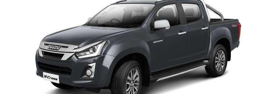 2019 Isuzu D-Max V-Cross obsidian grey