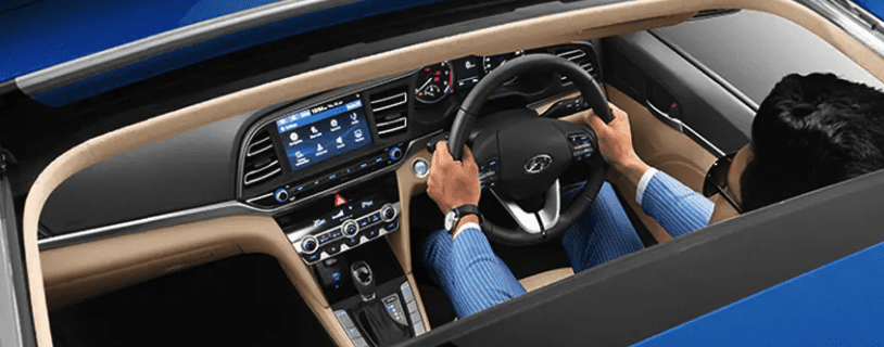 Hyundai elantra review cabin