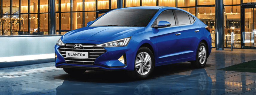 Hyundai elantra review three quater