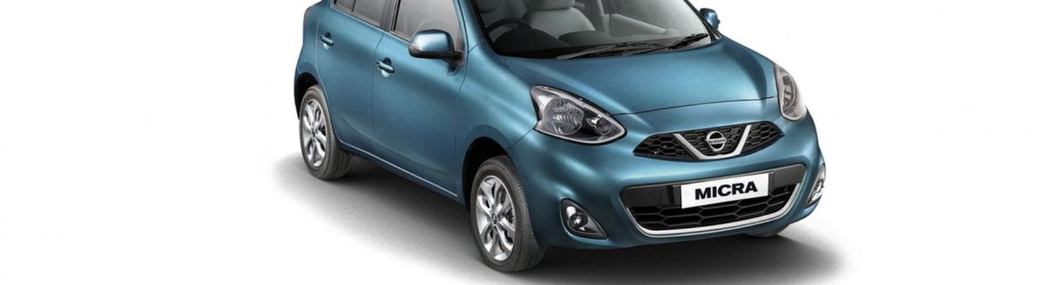 Nissan Micra turquoise blue