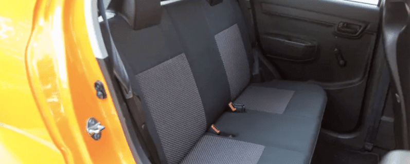 Maruti S-presso review rear seats