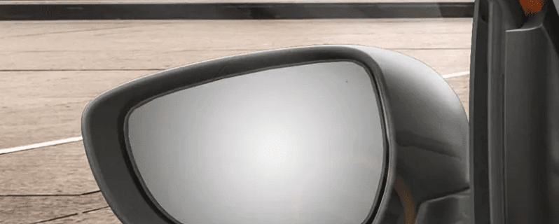 Maruti S-presso review mirror