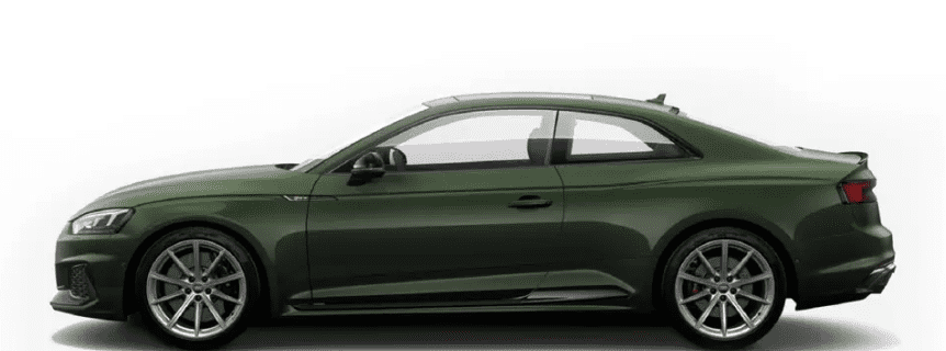 Audi RS5 color Sonoma Green Metallic