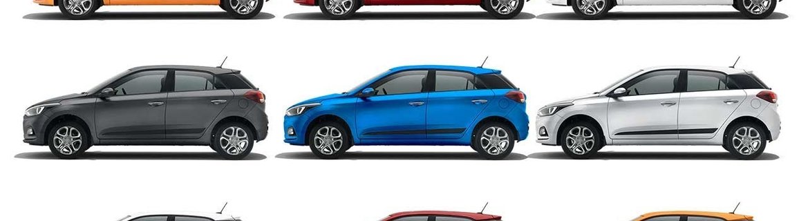 Hyundai Elite i20 color option
