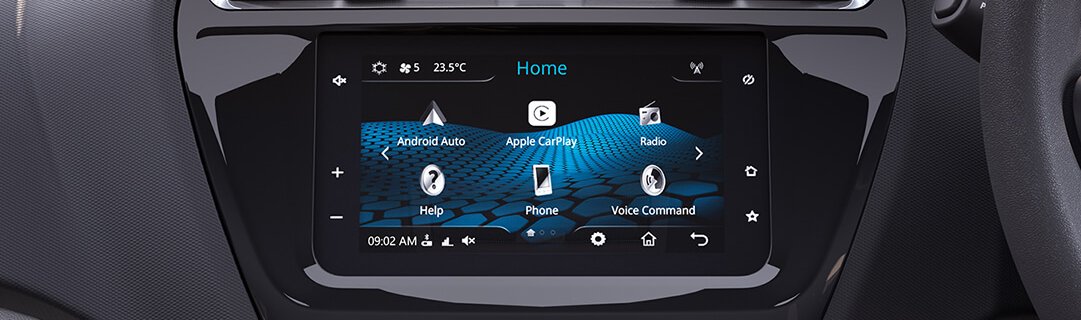2020 Tata Tiago touchscreen