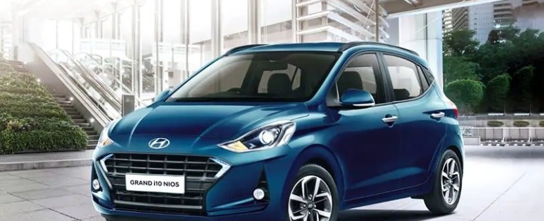 Hyundai Grand i10 Nios review three quarter front view