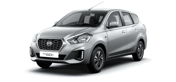 Datsun GO Plus crystal silver