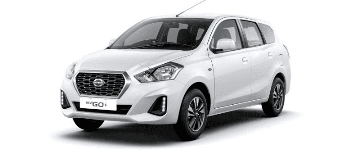 Datsun GO opal white colour