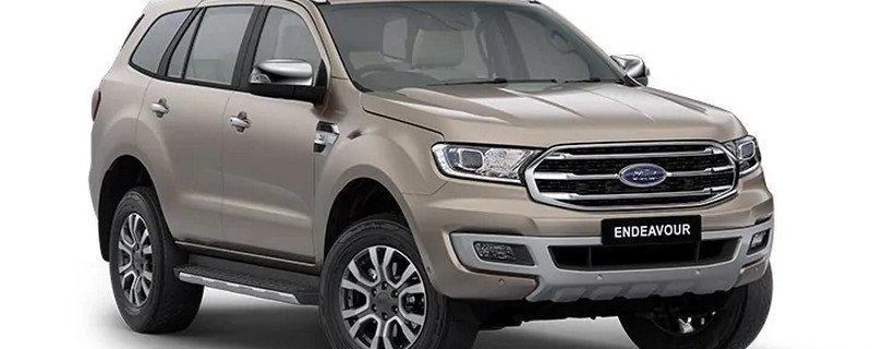 Ford Endeavour diffused silver