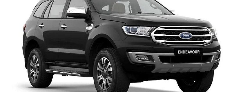 Ford Endeavour absolute black