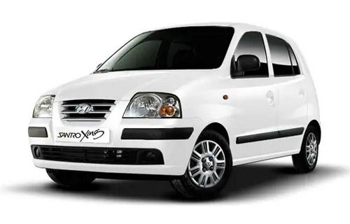 Hyundai Santro Xing  coral white