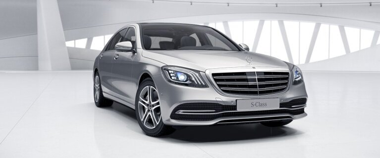 Mercedes-Benz S-Class  iridium silver colour