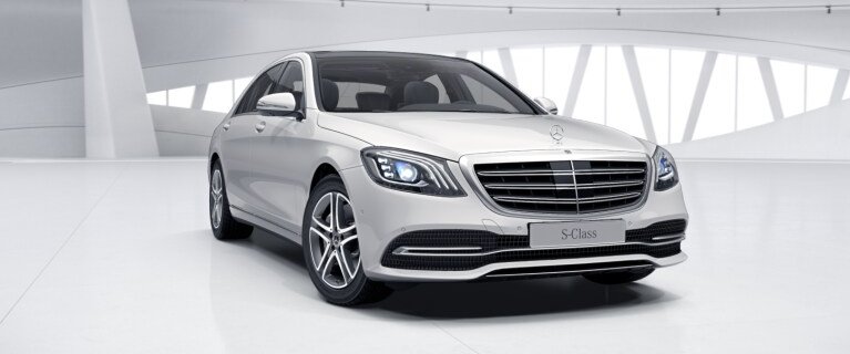 Mercedes-Benz S-Class  white