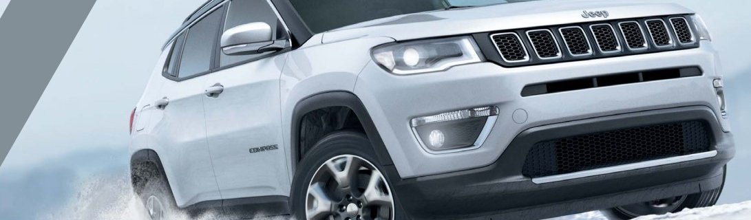 Jeep Compass front three quarters