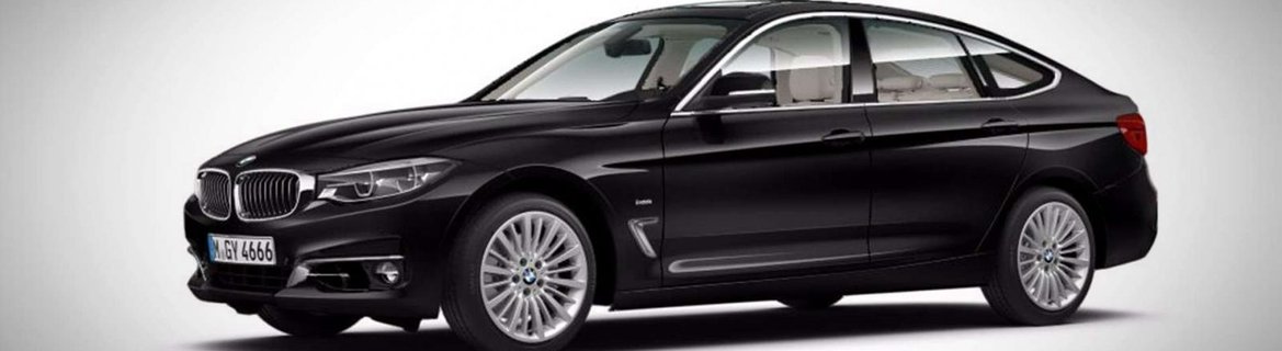 BMW 3 Series GT black sapphire metallic